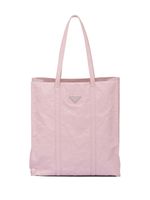 Prada sac cabas médium à effet froissé - Rose