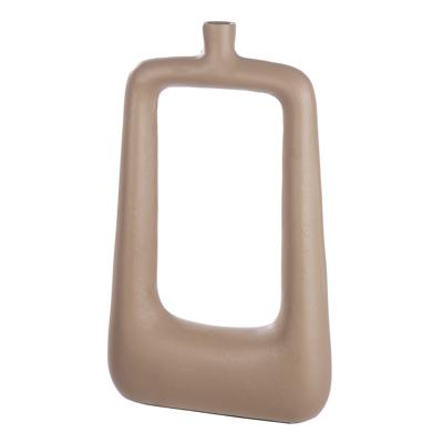 Decoratieve Vaas rechthoekig Helena beige