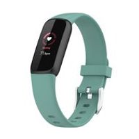 Fitbit Luxe - Sportbandje met gesp - Maat: Small - Groen - thumbnail