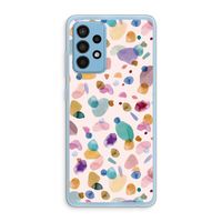 Terrazzo Memphis Pink: Samsung Galaxy A52 Transparant Hoesje Terrazzo Memphis Pink: Samsung Galaxy A52 Transparant Hoesje
