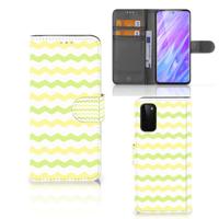 Samsung Galaxy S20 | Telefoon Hoesje | Waves Yellow
