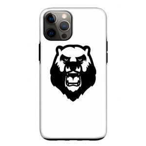 Angry Bear (white): iPhone 12 Pro Tough Case