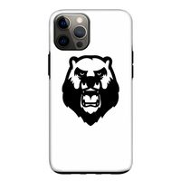 Angry Bear (white): iPhone 12 Pro Tough Case