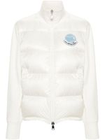 Moncler logo-patch padded-panel jacket - Tons neutres - thumbnail