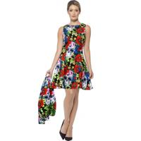 Day of the Dead print kostuum voor dames Day of the Dead print kostuum voor dames