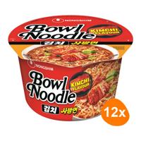 Nongshim - Instant Bowl Noedels Shin Kimchi - 12 Stuks