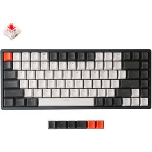 Keychron K2 Version 2 toetsenbord Universeel USB + Bluetooth QWERTY Scandinavisch Zwart, Grijs, Oranje