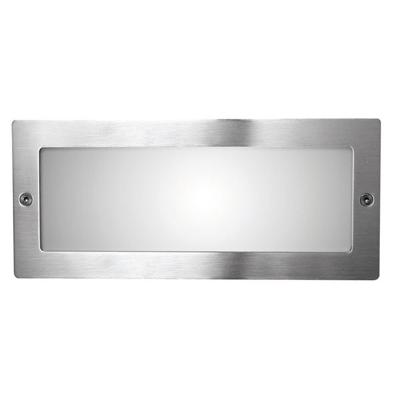 Franssen Inbouw muurlampSpotpro 1-Vaks metaalgrijs - 412