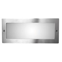Franssen Inbouw muurlampSpotpro 1-Vaks metaalgrijs - 412