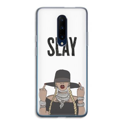 Slay All Day: OnePlus 7 Pro Transparant Hoesje