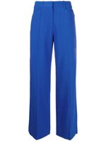 Victoria Beckham pantalon droit à taille haute - Bleu