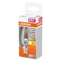 OSRAM 4058075436688 LED-lamp Energielabel F (A - G) E14 Kaars 2.5 W = 25 W Warmwit (Ø x l) 35 mm x 100 mm 1 stuk(s) - thumbnail