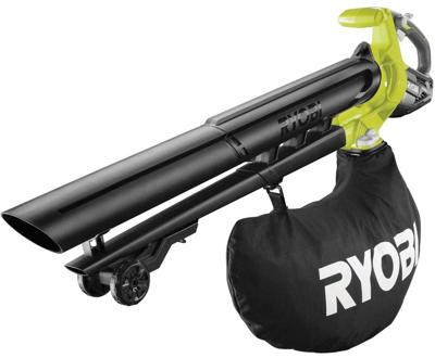 Ryobi OBV18 cordless leaf blowers 200 km/h Groen