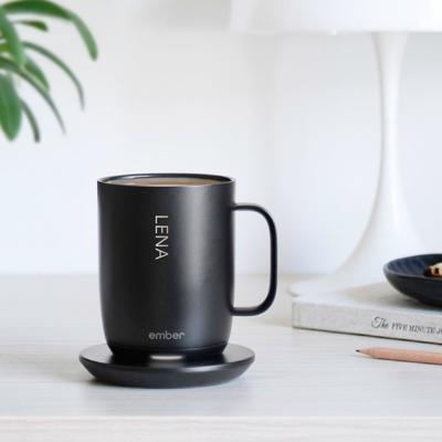 Gepersonaliseerde Ember Control Mug - Zwart - 414 ml