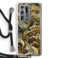 Haeckel Lacertilia: Huawei P40 Pro Plus Transparant Hoesje met koord