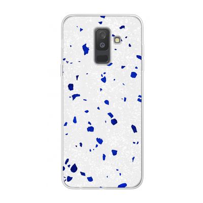 Terrazzo N°5: Samsung Galaxy A6 Plus (2018) Transparant Hoesje