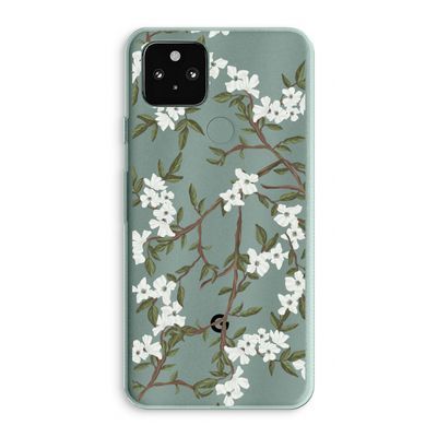 Blossoming spring: Google Pixel 5a 5G Transparant Hoesje