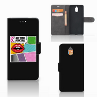 Nokia 3.1 (2018) Wallet Case met Pasjes Popart Princess