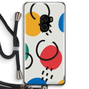 Illustratieve pop 3: Xiaomi Mi Mix 2 Transparant Hoesje met koord