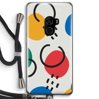Illustratieve pop 3: Xiaomi Mi Mix 2 Transparant Hoesje met koord