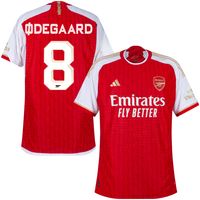 Arsenal Authentic Heat.RDY Shirt This 2023-2024 + Ødegaard 8