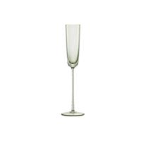 L.S.A. - Champagne Theatre Champagne Flute 120 ml Set van 2 Stuks - Glas - Groen - thumbnail