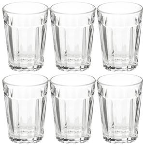 Set van 6x stuks water/sap glazen Lorenz 250 ml van glas