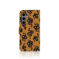 Telefoonhoesje | Met pasjeshouder | voor Samsung Galaxy S24 FE Snakes