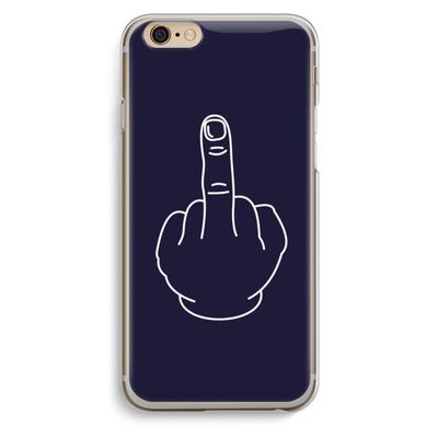 F**k U: iPhone 6 / 6S Transparant Hoesje