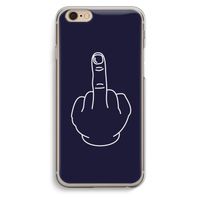 F**k U: iPhone 6 / 6S Transparant Hoesje