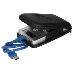 Digittrade RS256 RFID Security 1 TB Externe SSD harde schijf USB 3.2 Gen 1 (USB 3.0) Zilver, Zilver/esdoorn DG-RS256-1000SSD