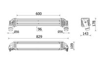 Intercooler, inlaatluchtkoeler CI624000P Intercooler, inlaatluchtkoeler CI624000P