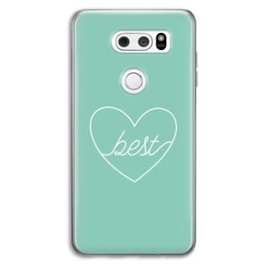 Best heart pastel: LG V30 Transparant Hoesje