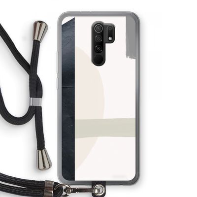 Baca: Xiaomi Redmi 9 Transparant Hoesje met koord