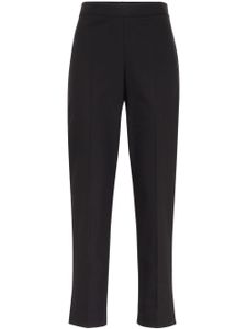 Brunello Cucinelli pantalon court à taille haute - Noir