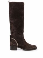 Ferragamo bottes Tawnie - Marron