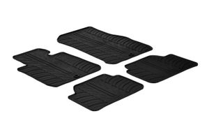 Rubbermatten passend voor BMW 1 serie F20 2011- (T-Design 4-delig + montageclips) GL0349