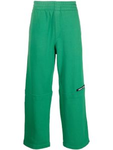 AMBUSH pantalon droit à design à empiècements - Vert