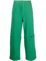 AMBUSH pantalon droit à design à empiècements - Vert