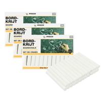 Bordkrijt - 72x - wit - krijtbord/schoolbord - tekenmateriaal kinderen Bordkrijt - 72x - wit - krijtbord/schoolbord - tekenmateriaal kinderen
