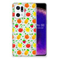 OPPO Find X5 Pro | Siliconen Case | Fruits