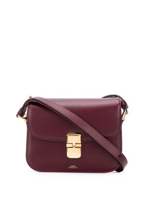 A.P.C. petit sac porté épaule Grace - Rouge