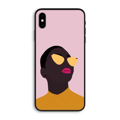 Yellow glasses: iPhone XS Max Biologisch afbreekbaar hoesje