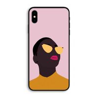 Yellow glasses: iPhone XS Max Biologisch afbreekbaar hoesje