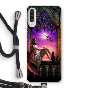 Kinderen van de nacht: Samsung Galaxy A70 Transparant Hoesje met koord