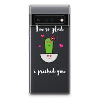 Google Pixel 6 Pro Telefoonhoesje met Naam Cactus Glad