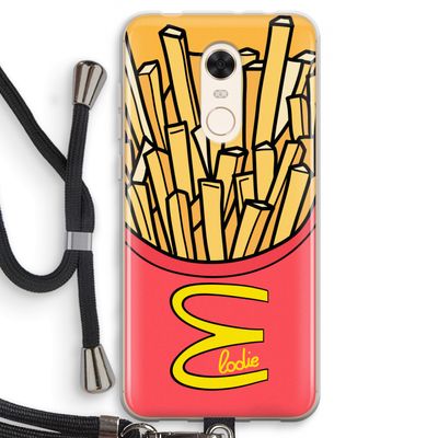 McElodie: Xiaomi Redmi 5 Transparant Hoesje met koord
