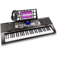 MAX KB3 Keyboard met 61 aanslaggevoelige toetsen en hoofdtelefoon - thumbnail
