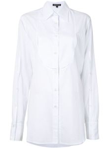 Ann Demeulemeester chemise longue classique - Blanc