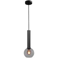 Masterlight Hanglamp Ø 15cmBella 2 Zwart met smoke glas - 2980-05-05-15